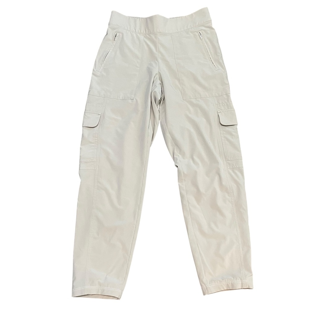 Athleta Chelsea Cargo‎ Lined Pant | Cream | Size 2